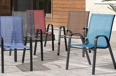 Stacking Patio Chairs Only $15.49 (Reg. $40)!